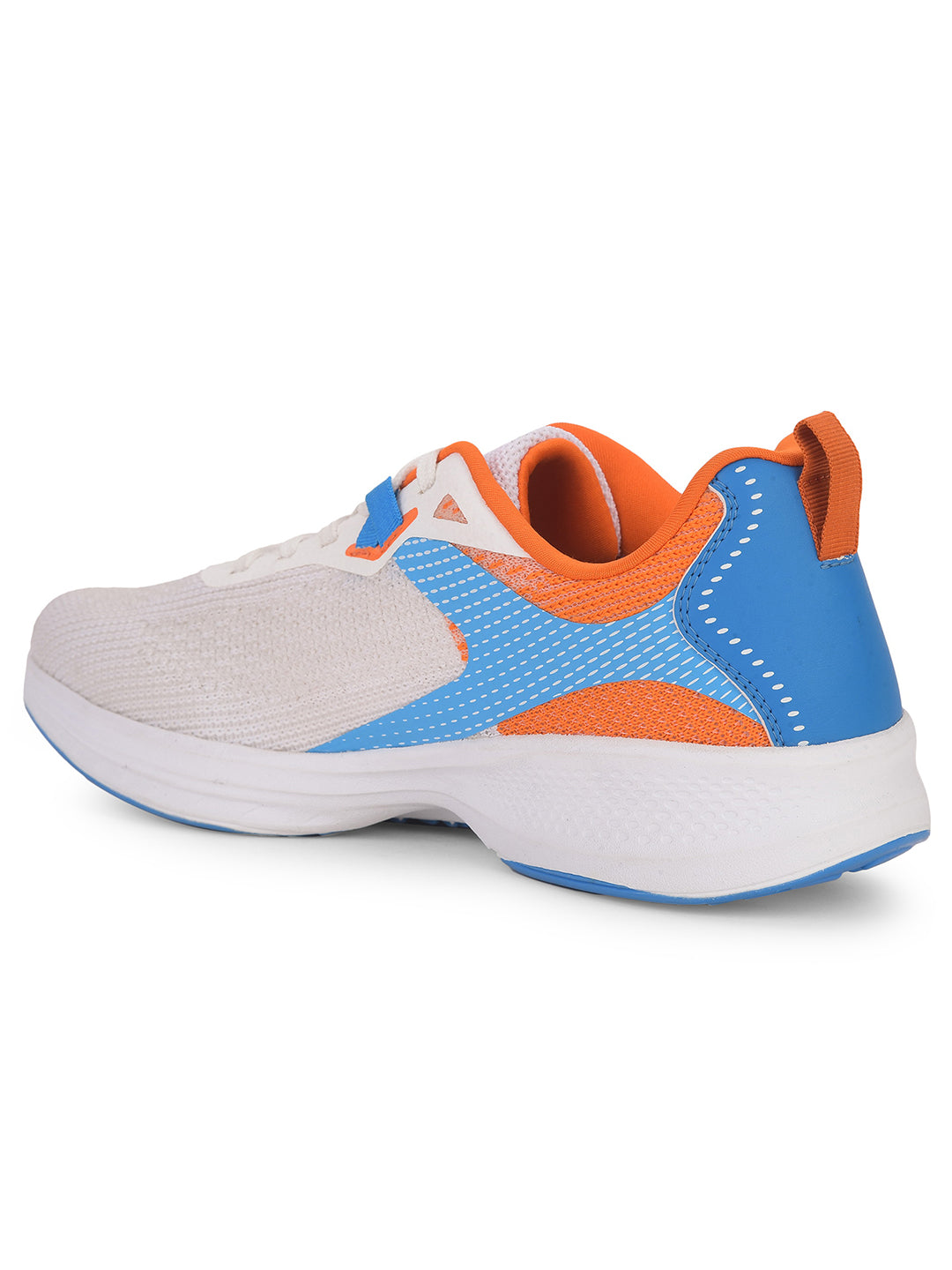 Power Men White Lace-up Oxford Sports Shoes - White - View 3