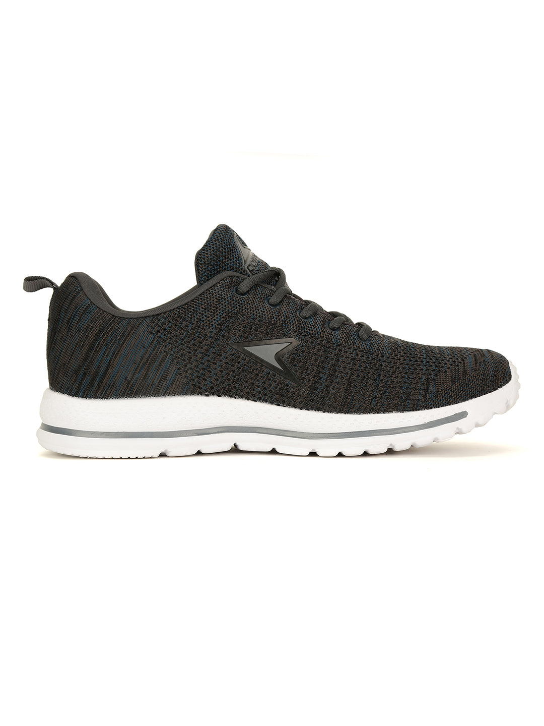 Power Men Grey Lace-up Oxford Sports Shoes - Grey - View 2