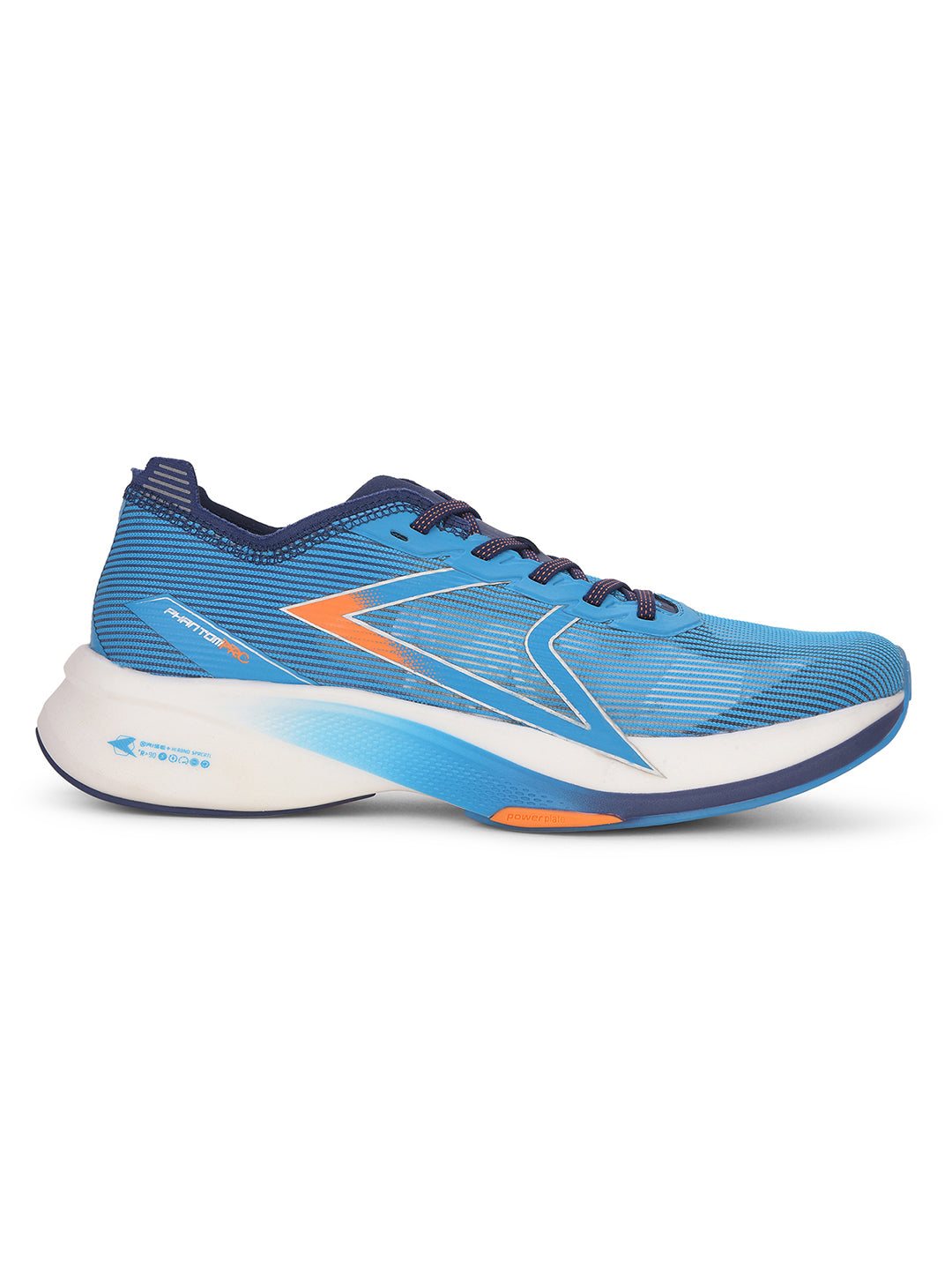 Power Men Blue Lace-up Oxford Sports Shoes - Blue - View 2