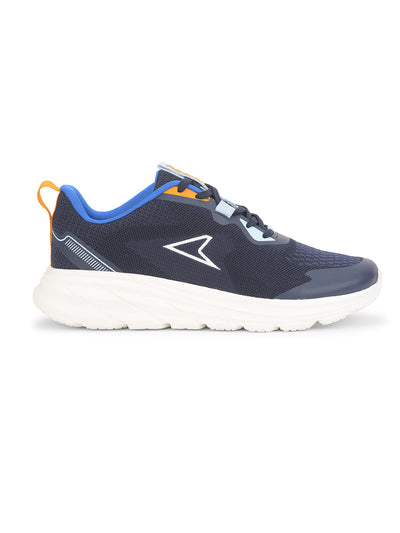 Power Men Navy Blue Lace-up Oxford Sports Shoes - Navy Blue - View 2