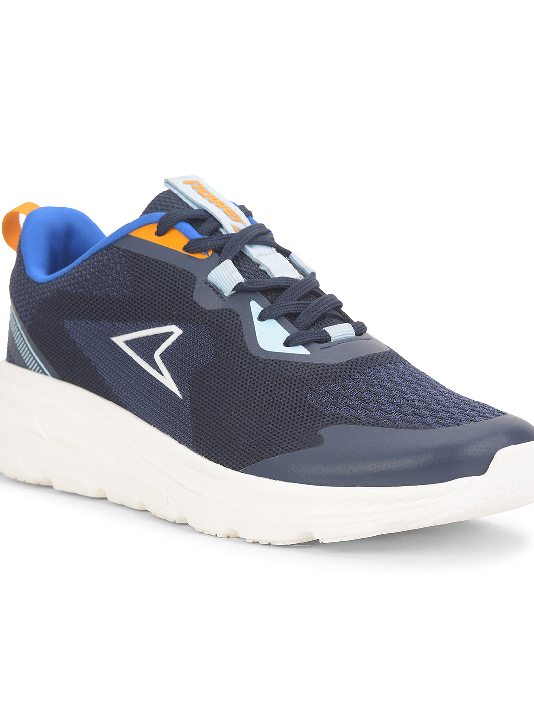 Power Men Navy Blue Lace-up Oxford Sports Shoes - Navy Blue - View 5