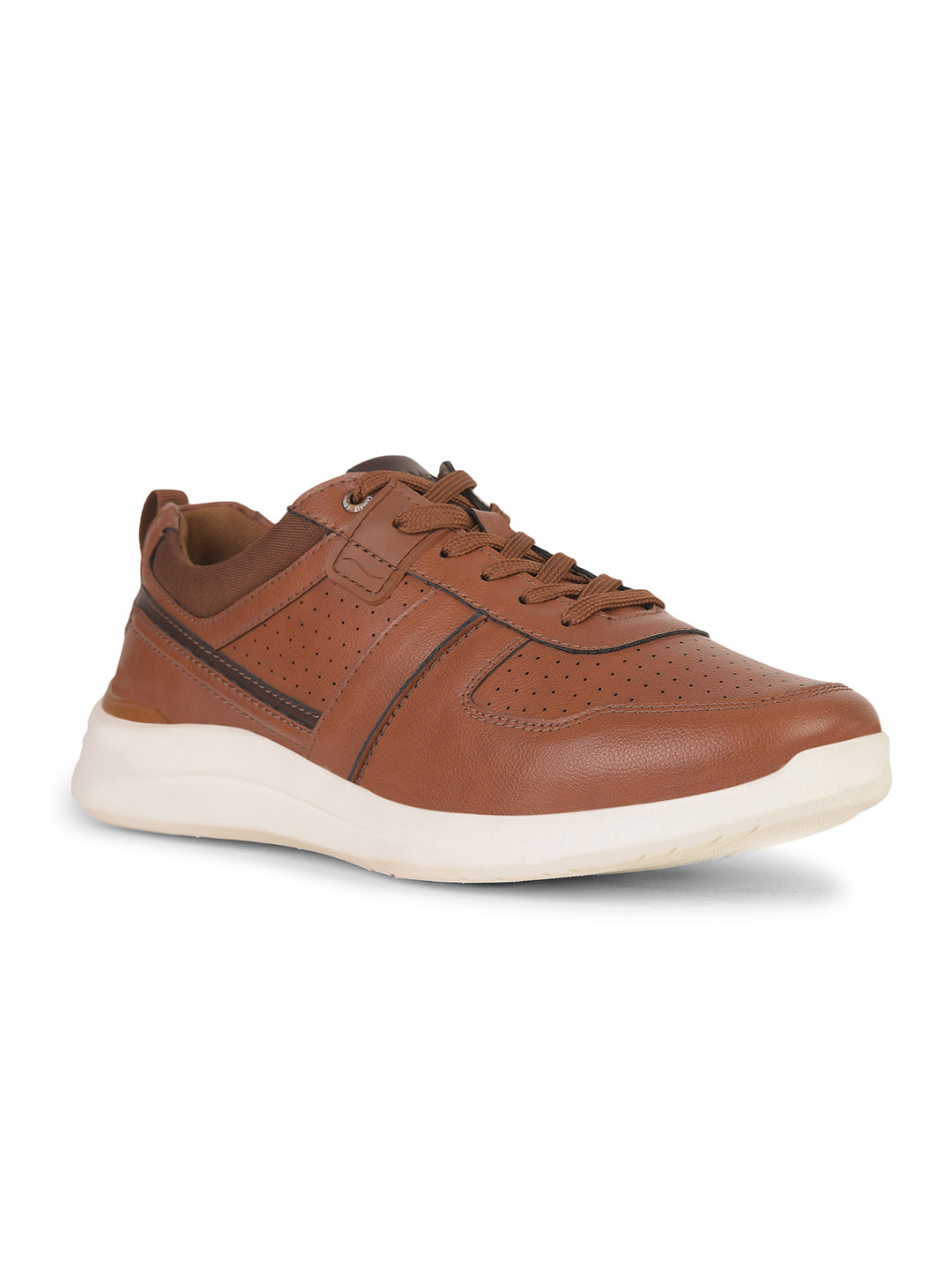 Bata Comfit Men Light Brown Casual Lace-up Shoes - Light Brown - View 1