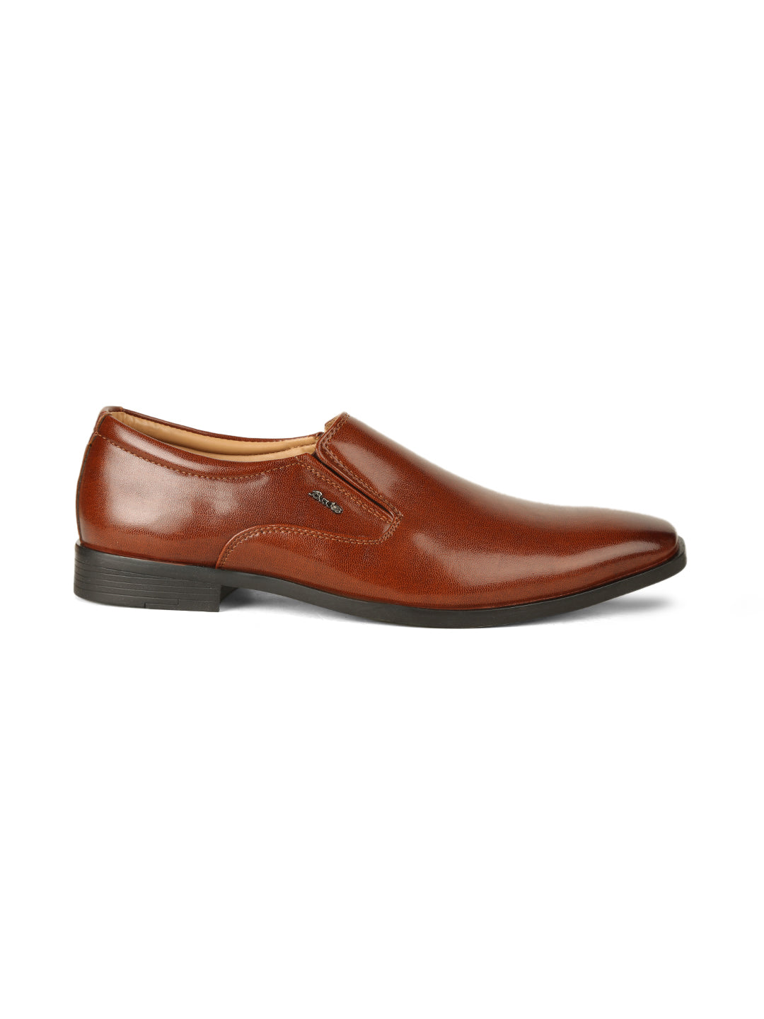 Bata Men Tan Formal Slip-on Shoes - Tan - View 3