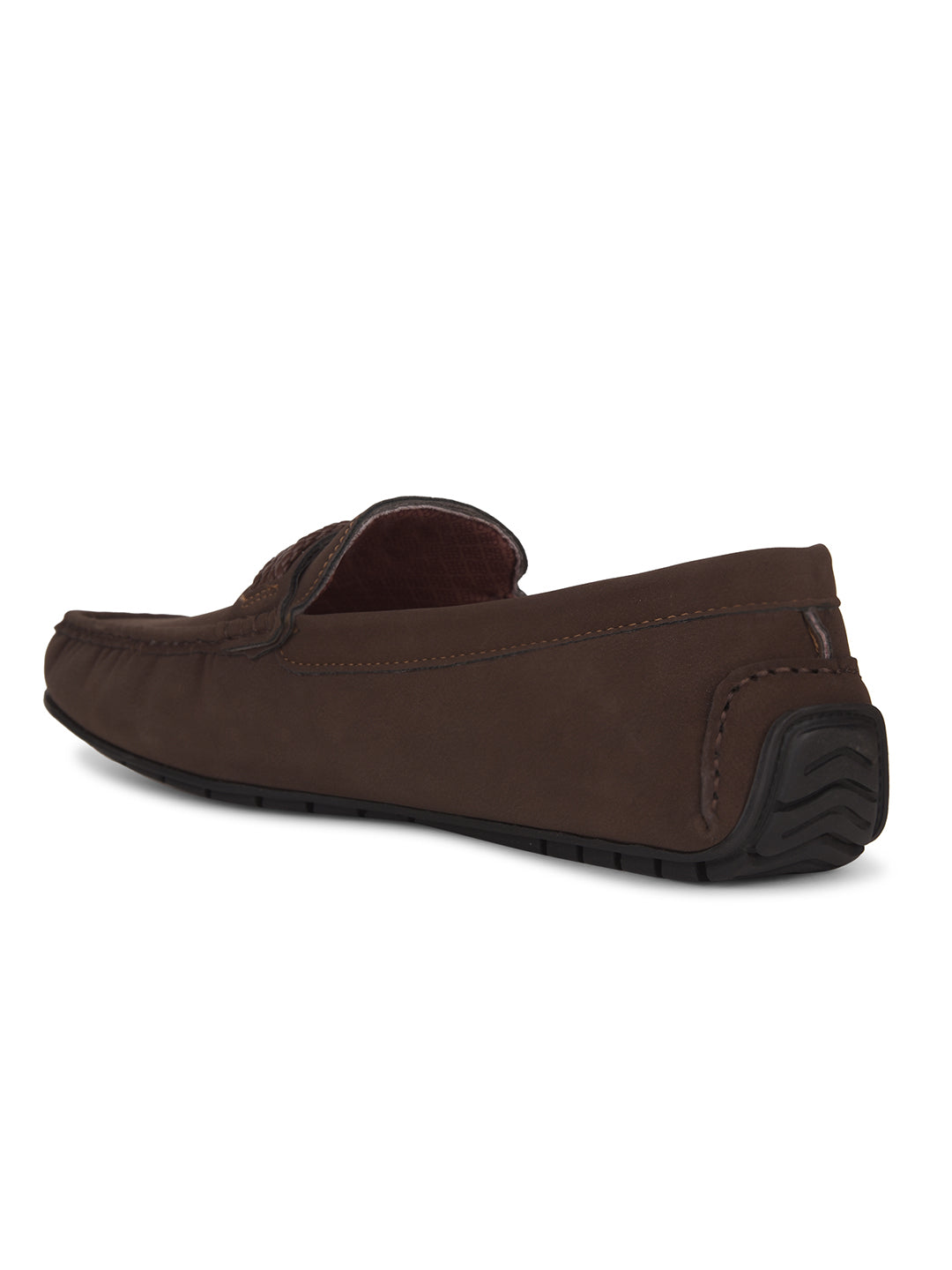 Bata Men Brown Casual Slip-on Loafers - Brown - View 3