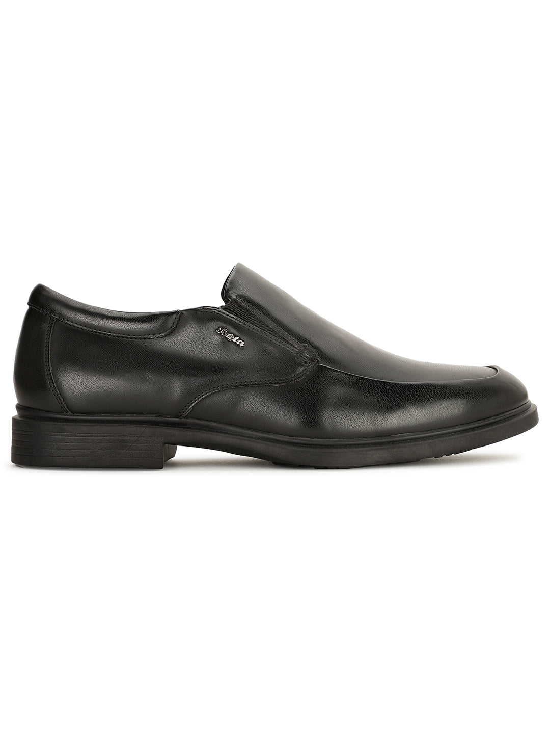 Bata Men Black Formal Slip-on Shoes - Black - View 2