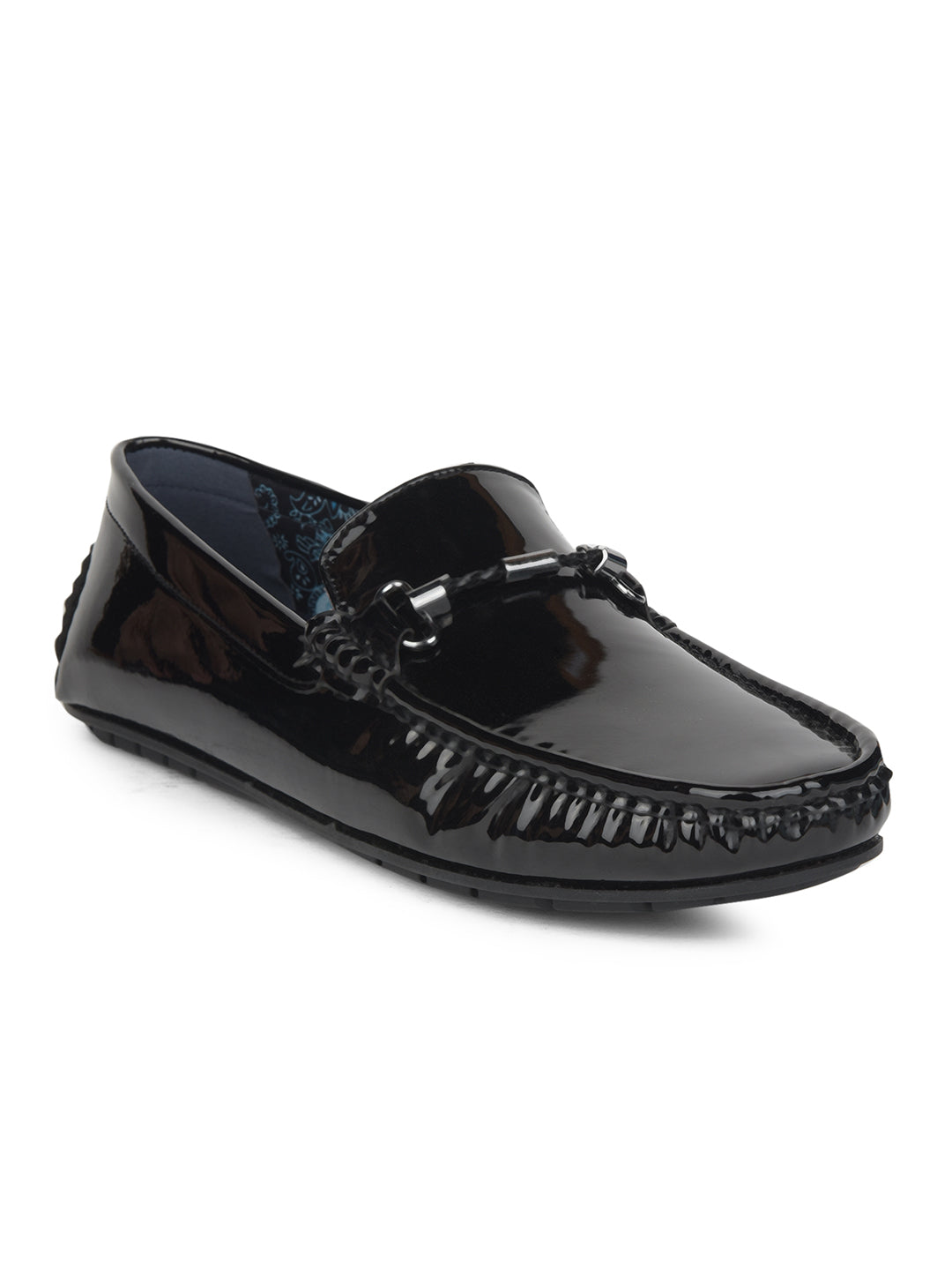 Bata Men Black Casual Slip-on Loafers - Black - View 1