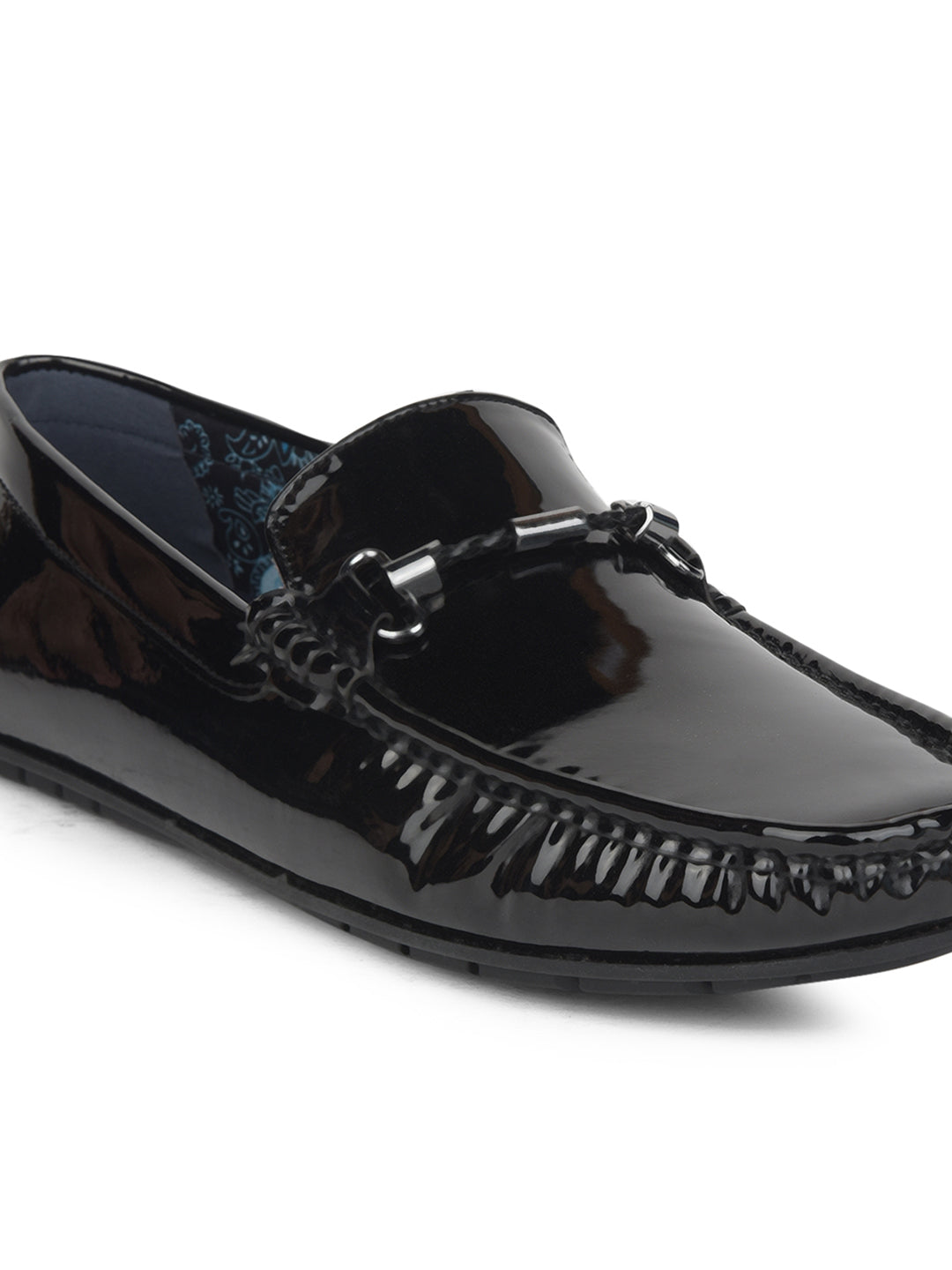 Bata Men Black Casual Slip-on Loafers - Black - View 5