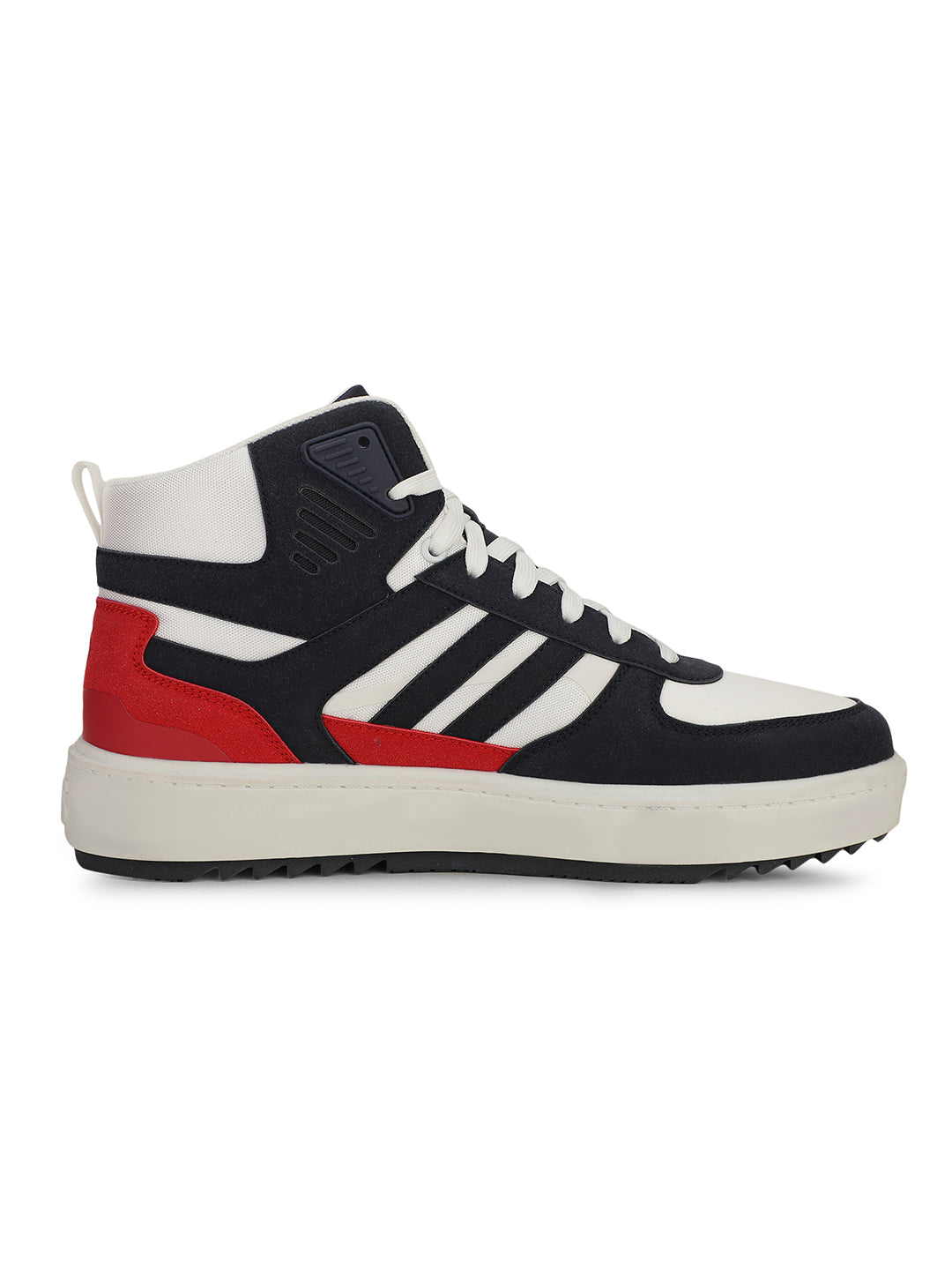 North Star Men Black Casual Ankle Length Lace-up Sneakers - Black - View 2