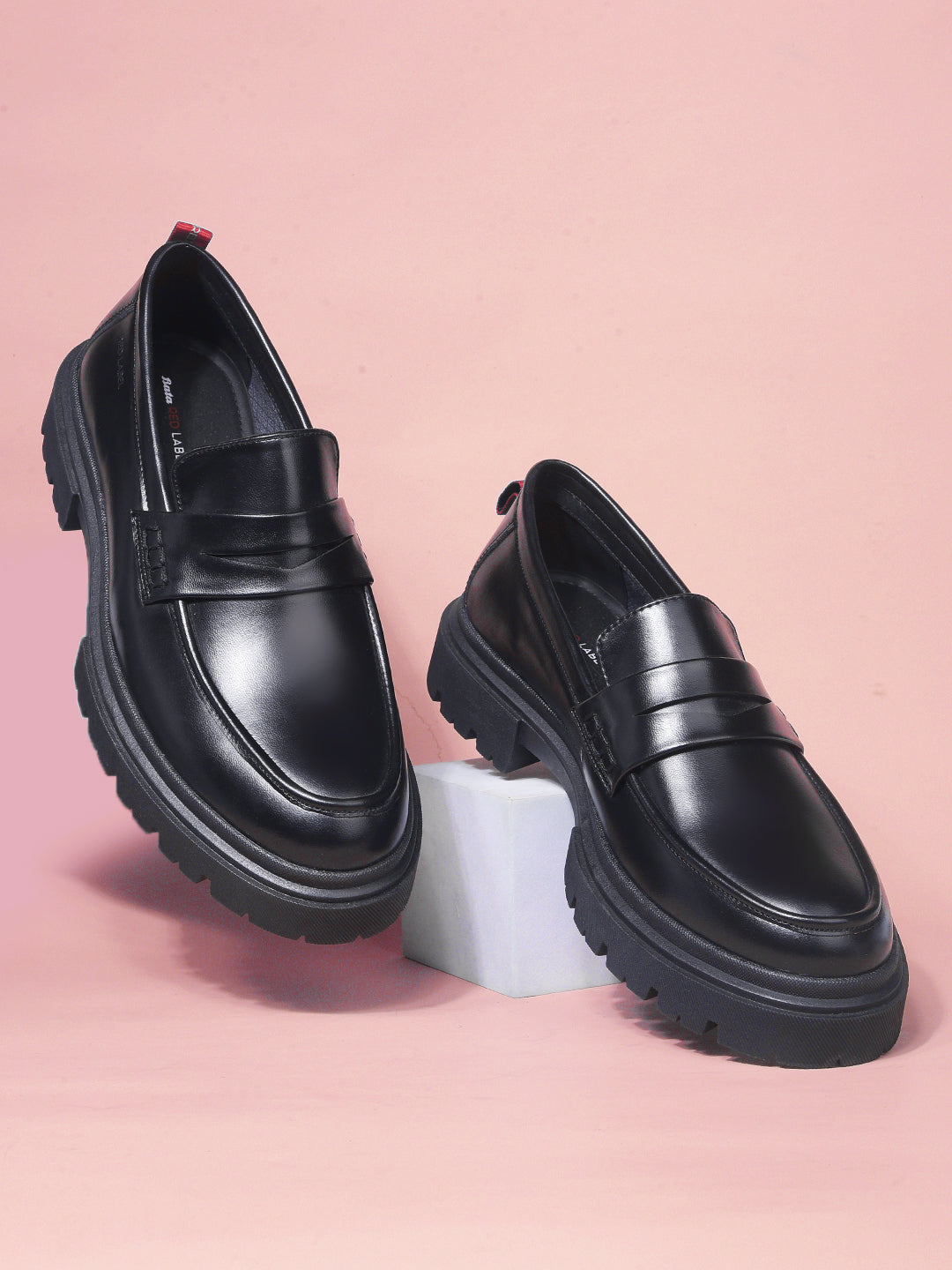 Bata Men Black Casual Slip-on Shoes - Black - View 6