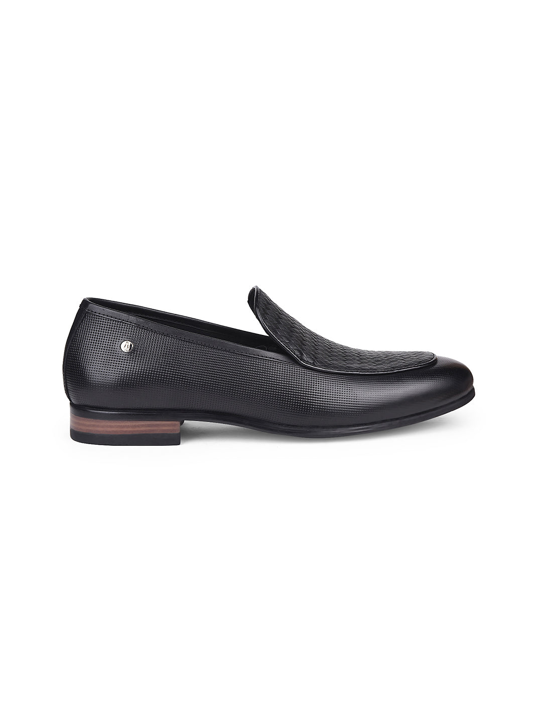 Hush Puppies Men Black Formal Slip-on Shoes - Black - View 2