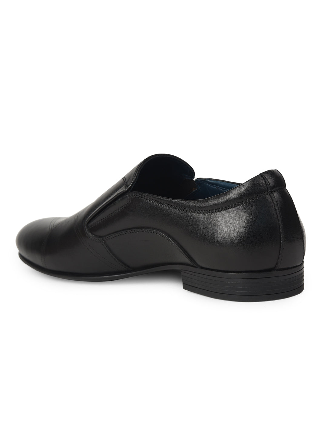 Bata Men Black Formal Slip-on Shoes - Black - View 3