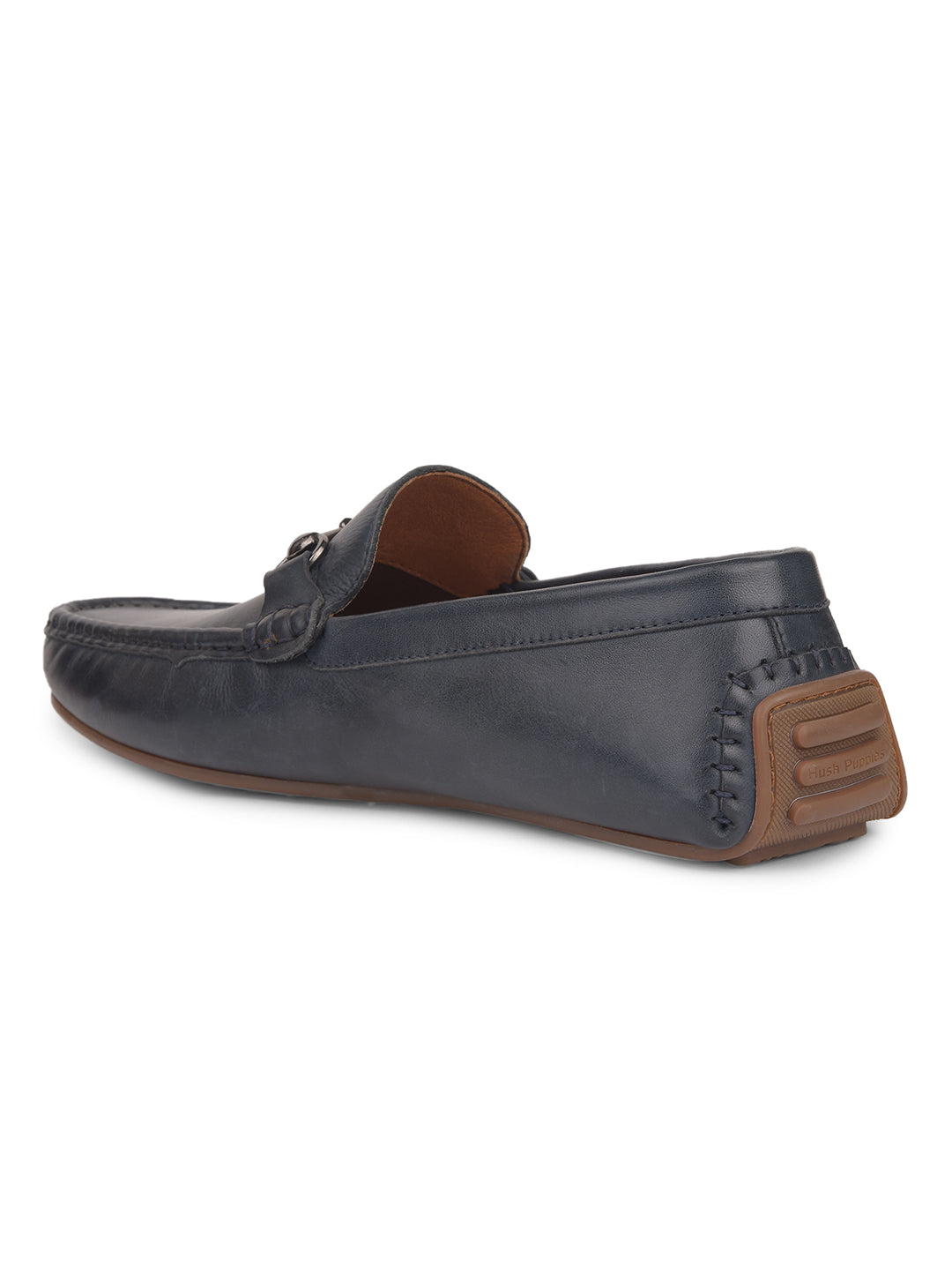 Hush Puppies Men Blue Casual Slip-on Loafers - Blue - View 3
