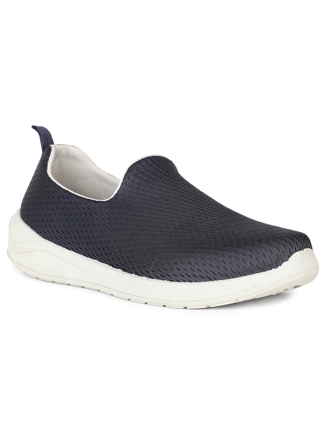 Bata Men Navy Blue Casual Slip-on Shoes - Navy Blue - View 1