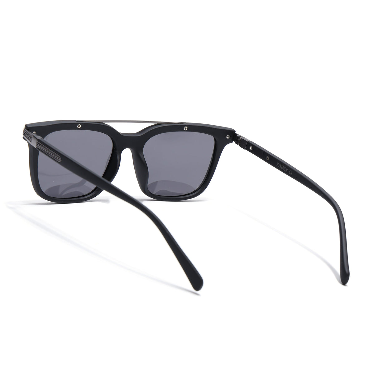 Eyejack Black Wayfarer Sunglasses for Men and Women - Style 2137 - view 6