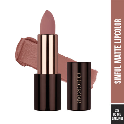 Colorbar Sinful Matte Lipcolor - Do Me Darling 22
