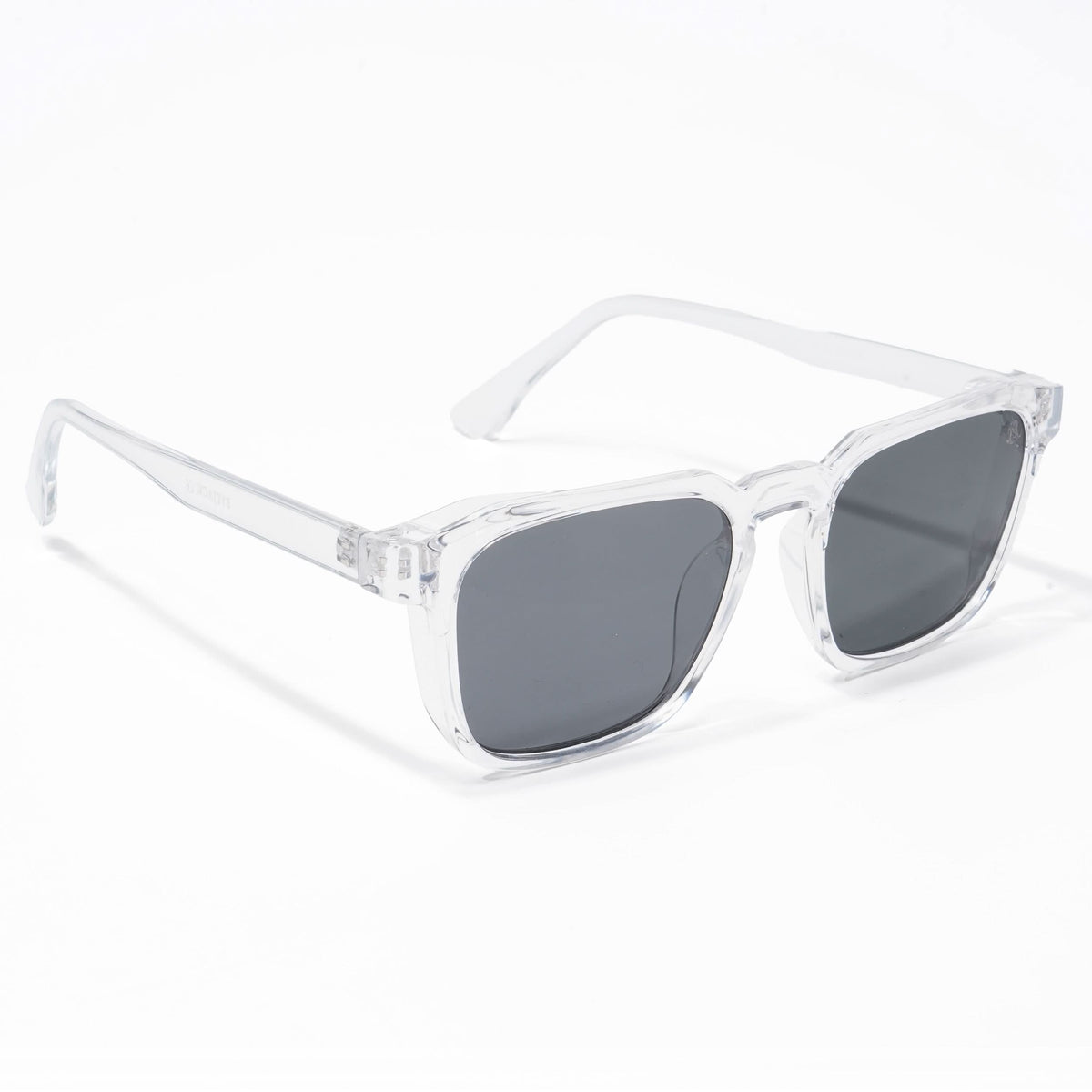 Eyejack Transparent Square Sunglasses for Men and Women - Style L549 - view 2