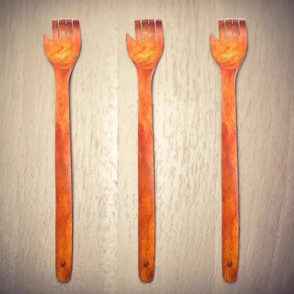 santarms wooden back scratcher itching hand stick (Pack of 3) Santarms