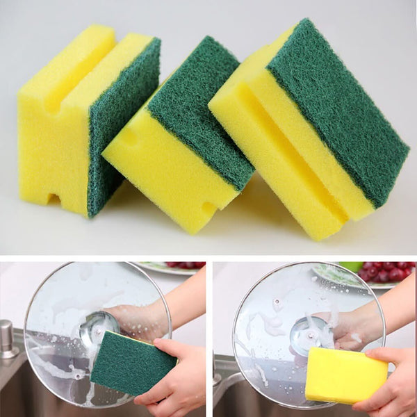 Cleaning Dish Scrubber 6PC – Heavy-Duty Multi-Surface Scrub Pads
