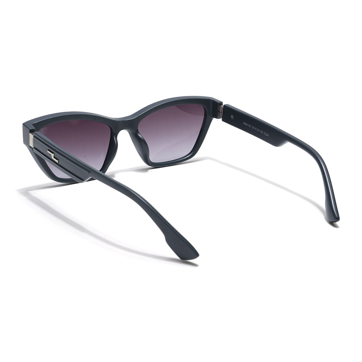 Eyejack Grey Clean Cateye Sunglasses for Men and Women - view 5