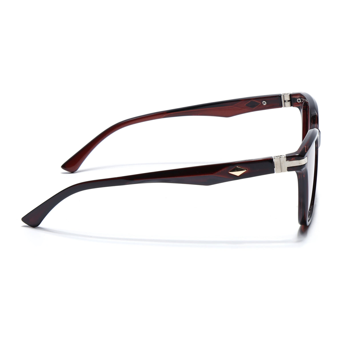 Eyejack Brown Square Sunglasses for Men and Women - Style L771 - view 7