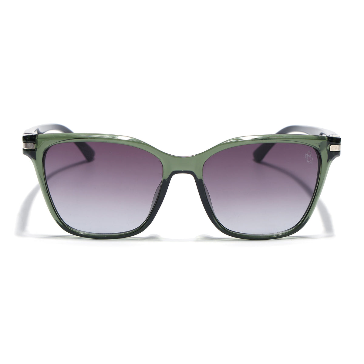Eyejack Olive Square Sunglasses for Men and Women - Style L774 - view 4