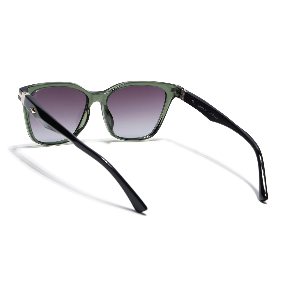 Eyejack Olive Square Sunglasses for Men and Women - Style L774 - view 6