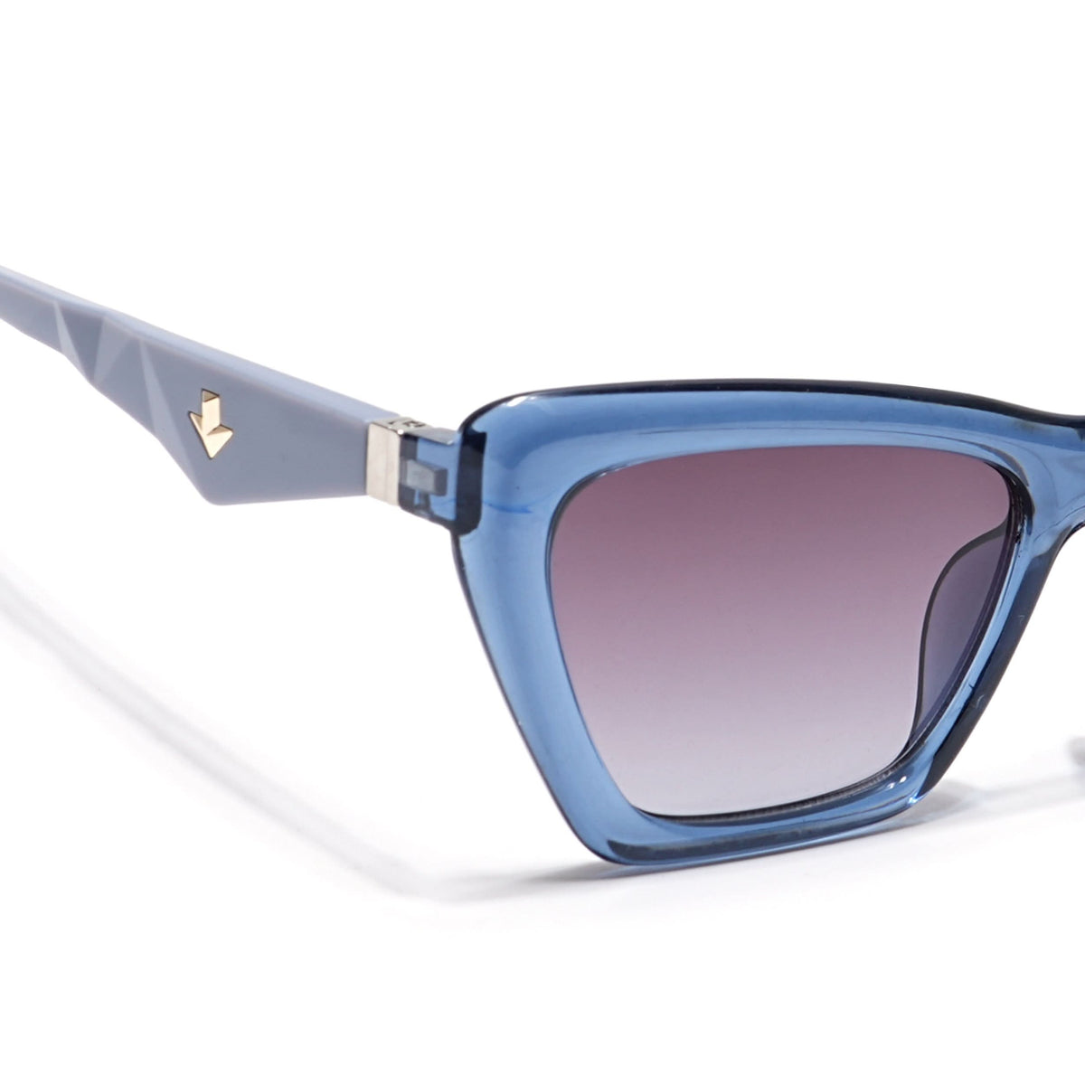 Eyejack Blue Cateye Sunglasses for Men and Women - Style L850 - view 4
