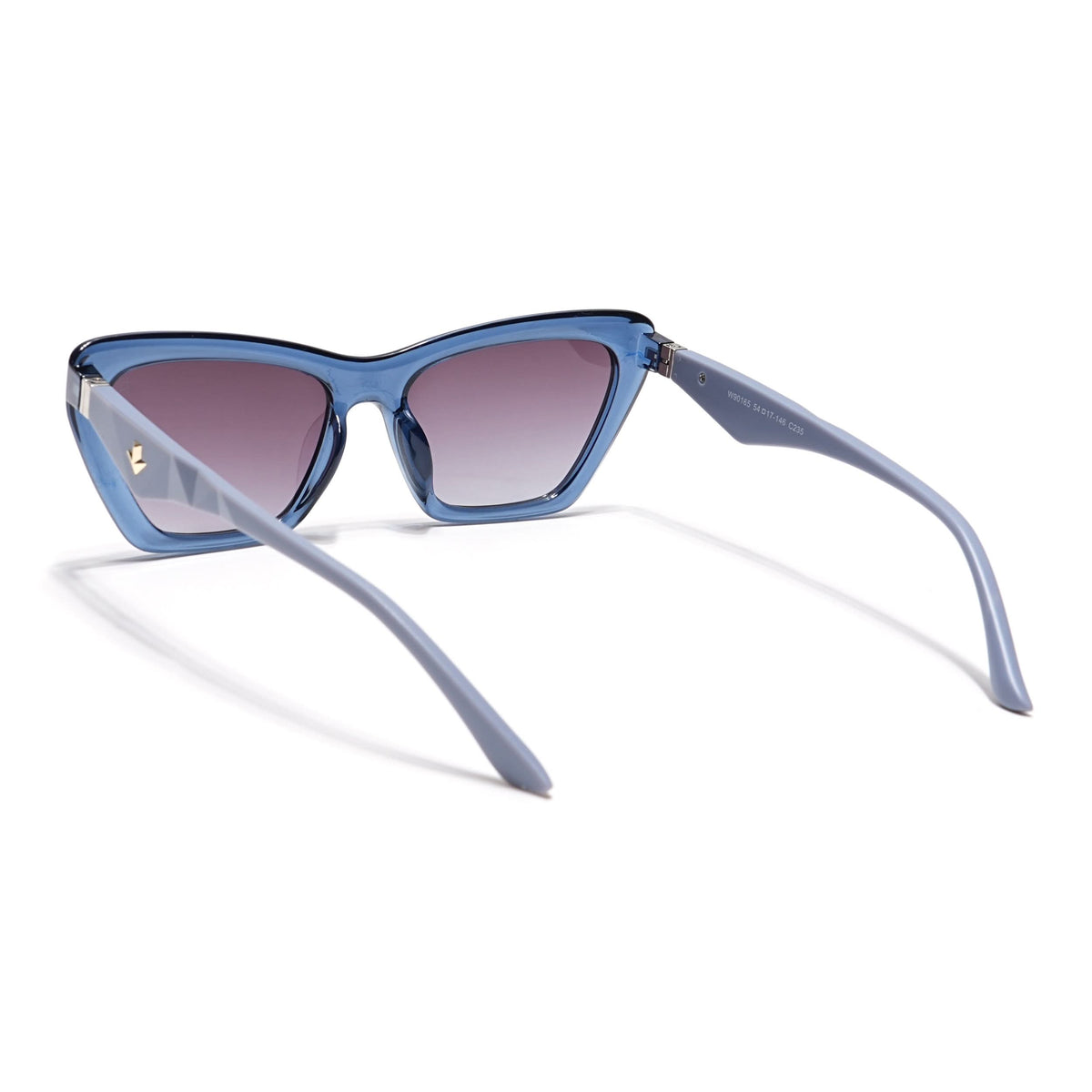 Eyejack Blue Cateye Sunglasses for Men and Women - Style L850 - view 5
