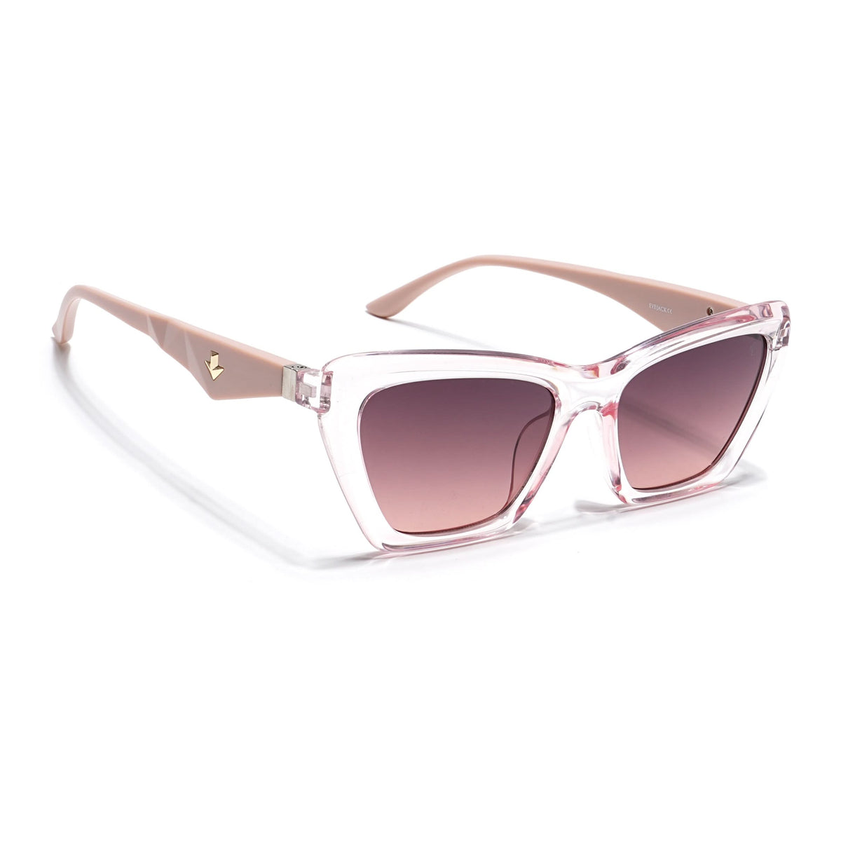 Eyejack Pink Cateye Sunglasses for Men and Women - Style L851 - view 2