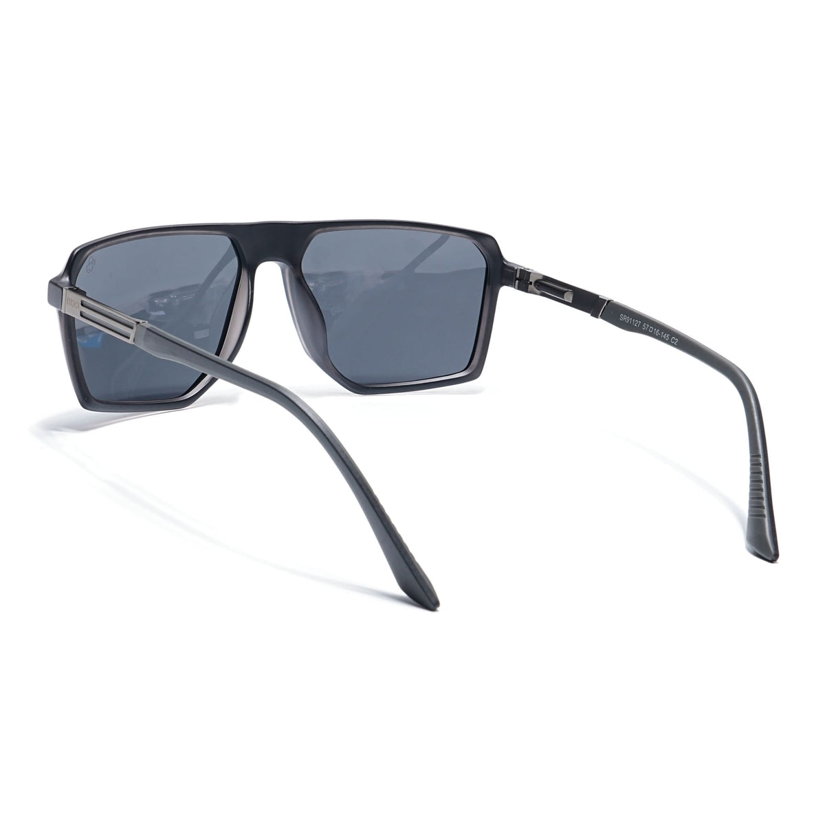 Eyejack Matte Black Wayfarer Sunglasses for Men and Women - Style 1133 - view 6