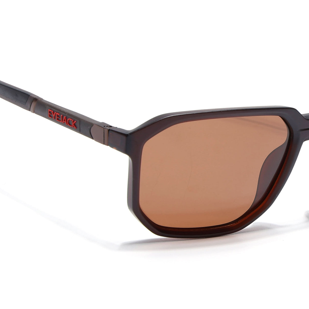 Eyejack Brown Wayfarer Sunglasses for Men and Women - Style 1139 - view 5