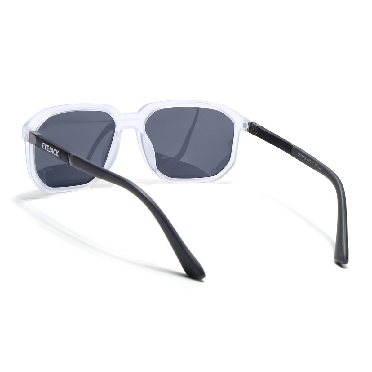 Eyejack Transparent Wayfarer Sunglasses for Men and Women - Style 1141 - view 6