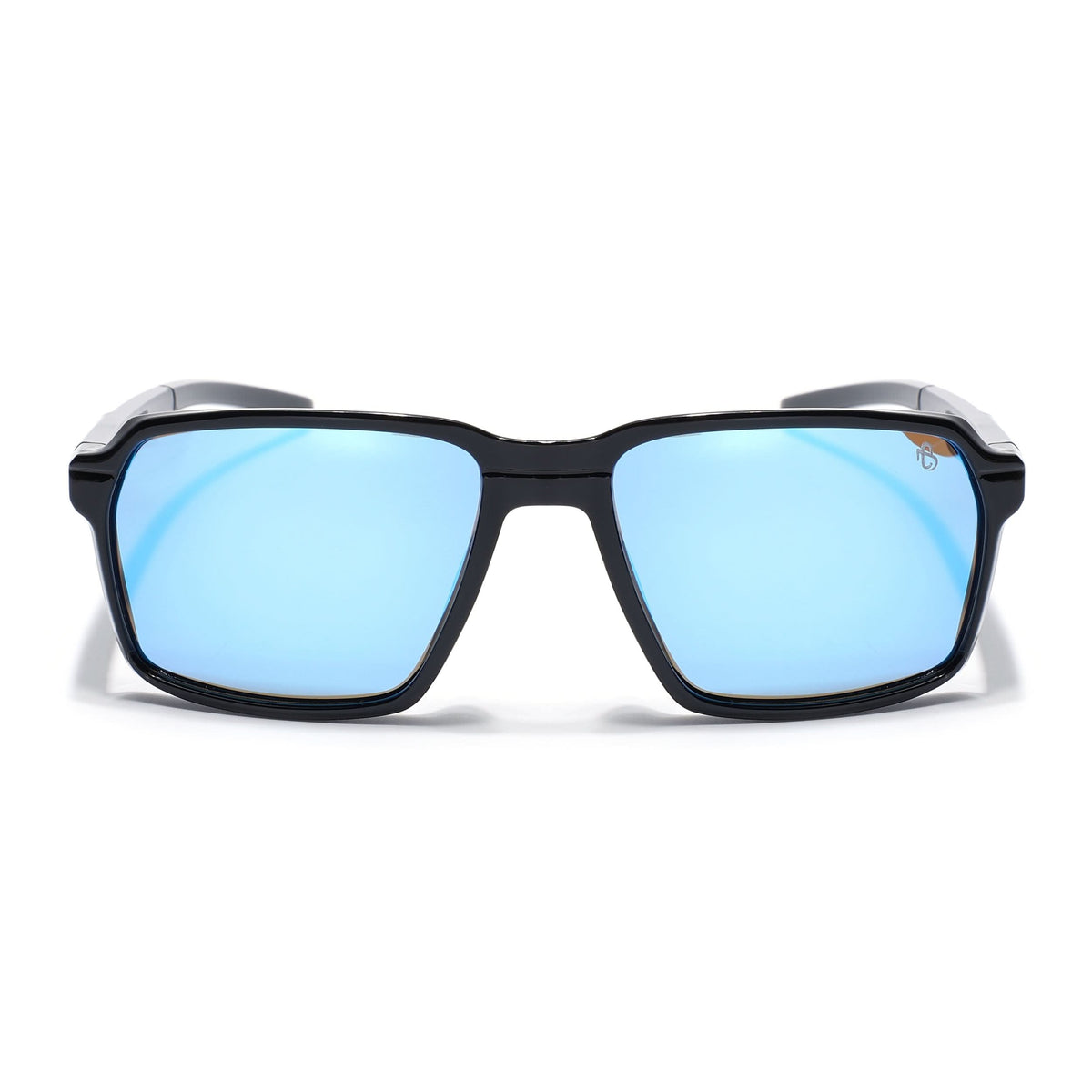 Torque Shine Black Wayfarer Sunglasses for Men and Women - Style 1144 - view 2