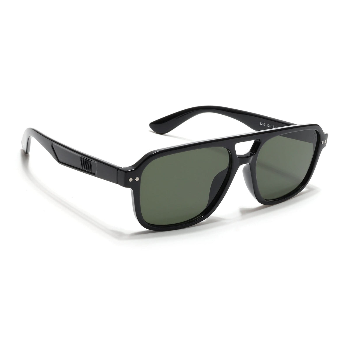 Eyejack Black Wayfarer Sunglasses for Men and Women - Style L968 - view 2