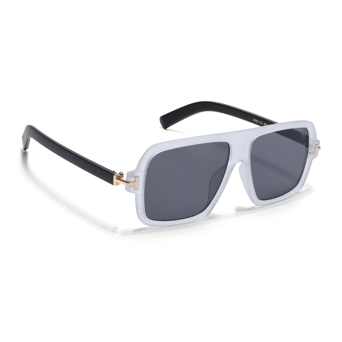 Eyejack Grey Wayfarer Sunglasses for Men and Women - Style 1055 - view 2