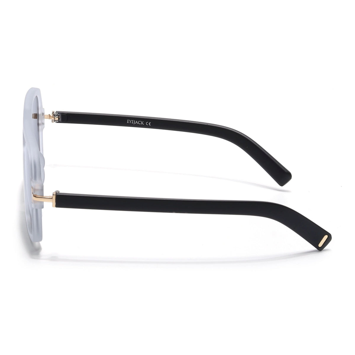 Eyejack Grey Wayfarer Sunglasses for Men and Women - Style 1055 - view 7