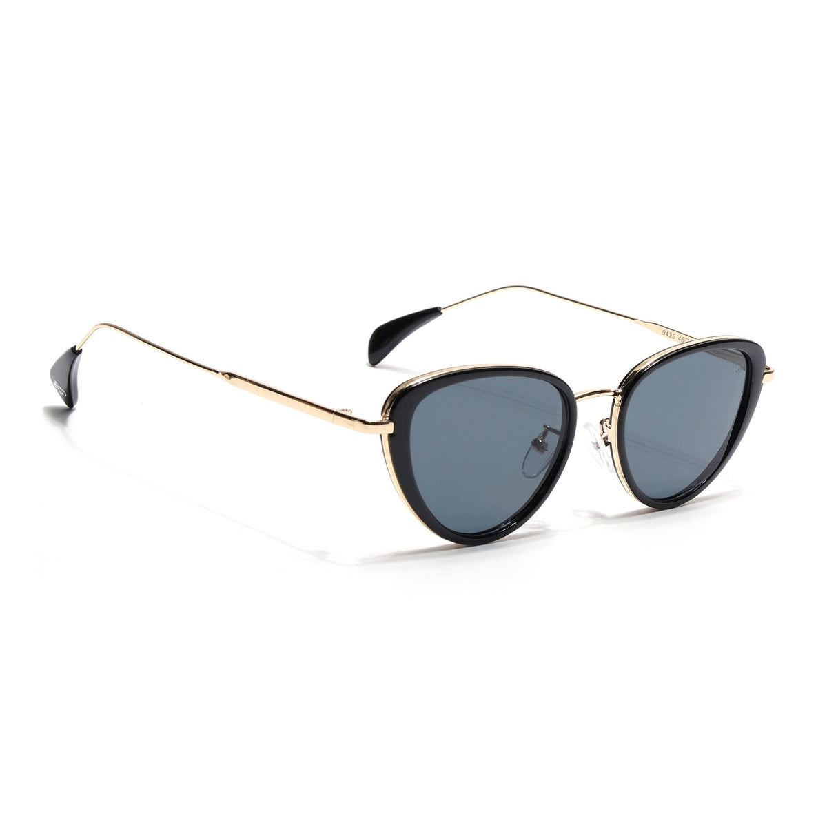 Eyejack Black & Golden Cateye Sunglasses for Men and Women - Style 1103 - view 2
