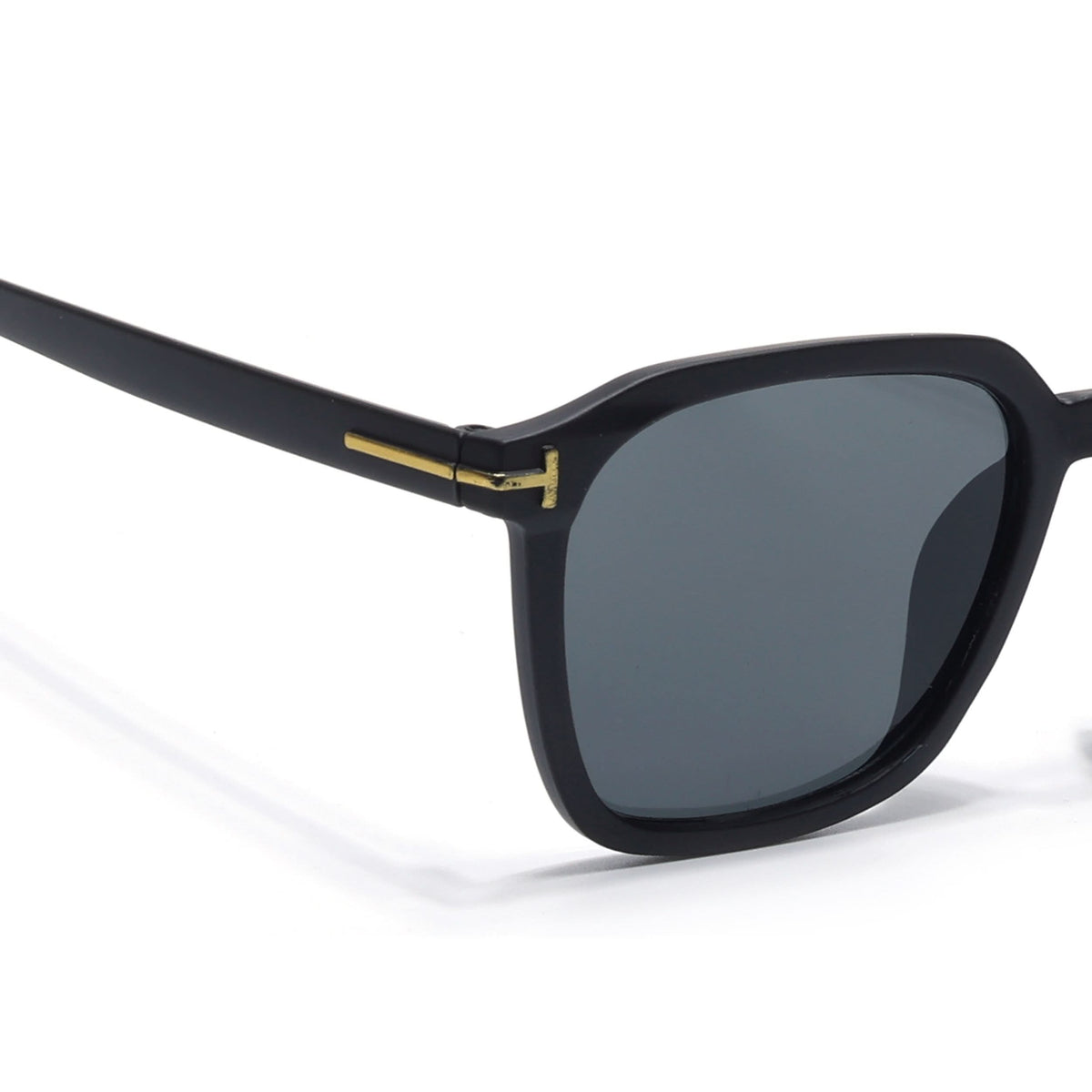 Eyejack Black Square Sunglasses for Men and Women - Style 1062 - view 4