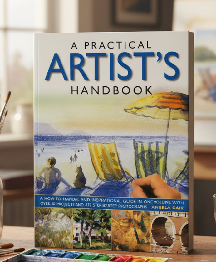 Artist Handbook Small â A Project-Based Guide to Drawing, Watercolors, Oils & Acrylics Om Books International