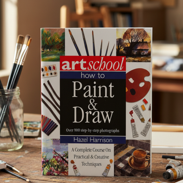 Art School: How to Paint & Draw – A Practical Guide to Drawing and Painting Techniques Om Books International