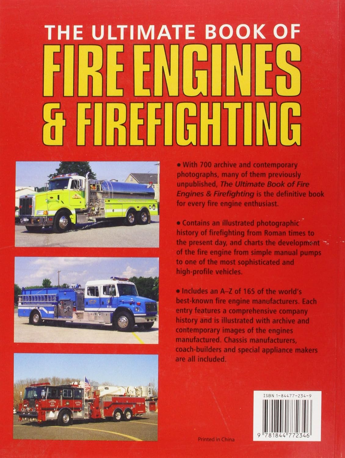 The Ultimate Book Of Fire Engines & Firefighting Om Books International