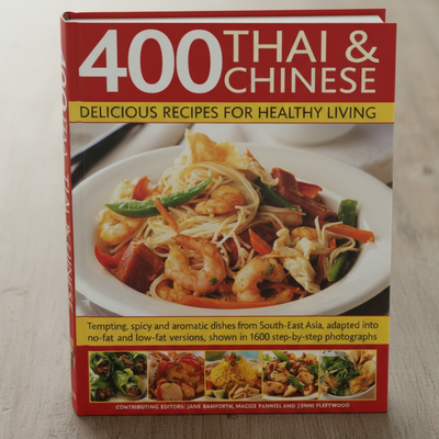 400 Thai & Chinese: Delicious Recipes for Healthy Living Om Books International