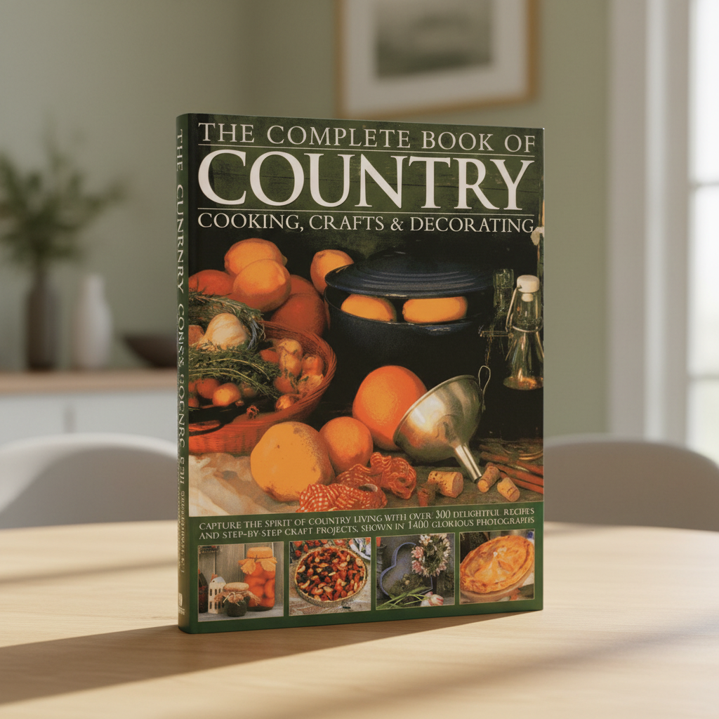 The Complete Book Of Country Cooking Crafts & Decorating Om Books International