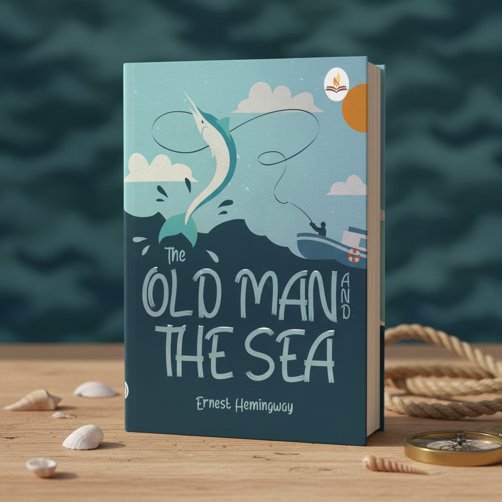 The Old Man and the Sea by Ernest Hemingway – Classic Literary Novella Prints Publications
