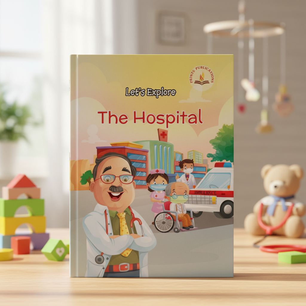 Lets Explore The Hospital Early Learning Book for Kids Prints Publications