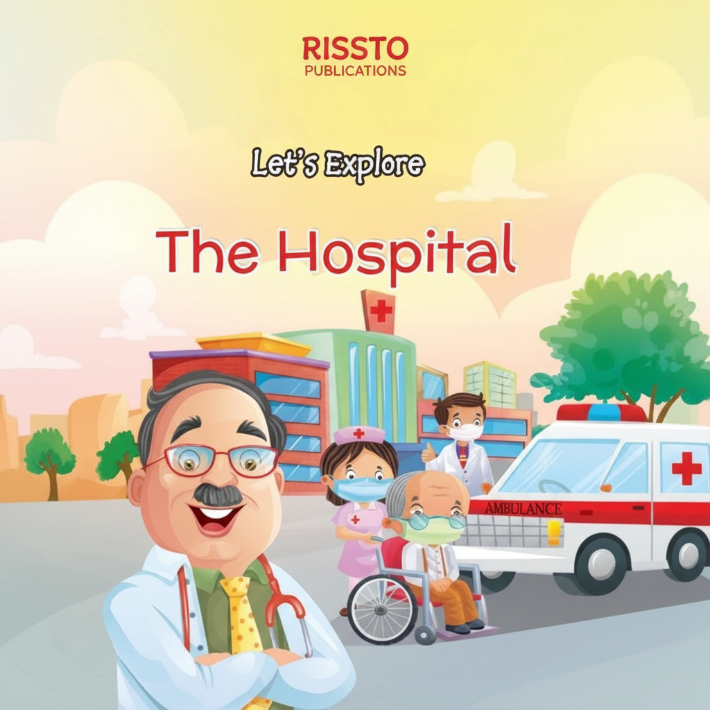 Lets Explore The Hospital Early Learning Book for Kids Prints Publications