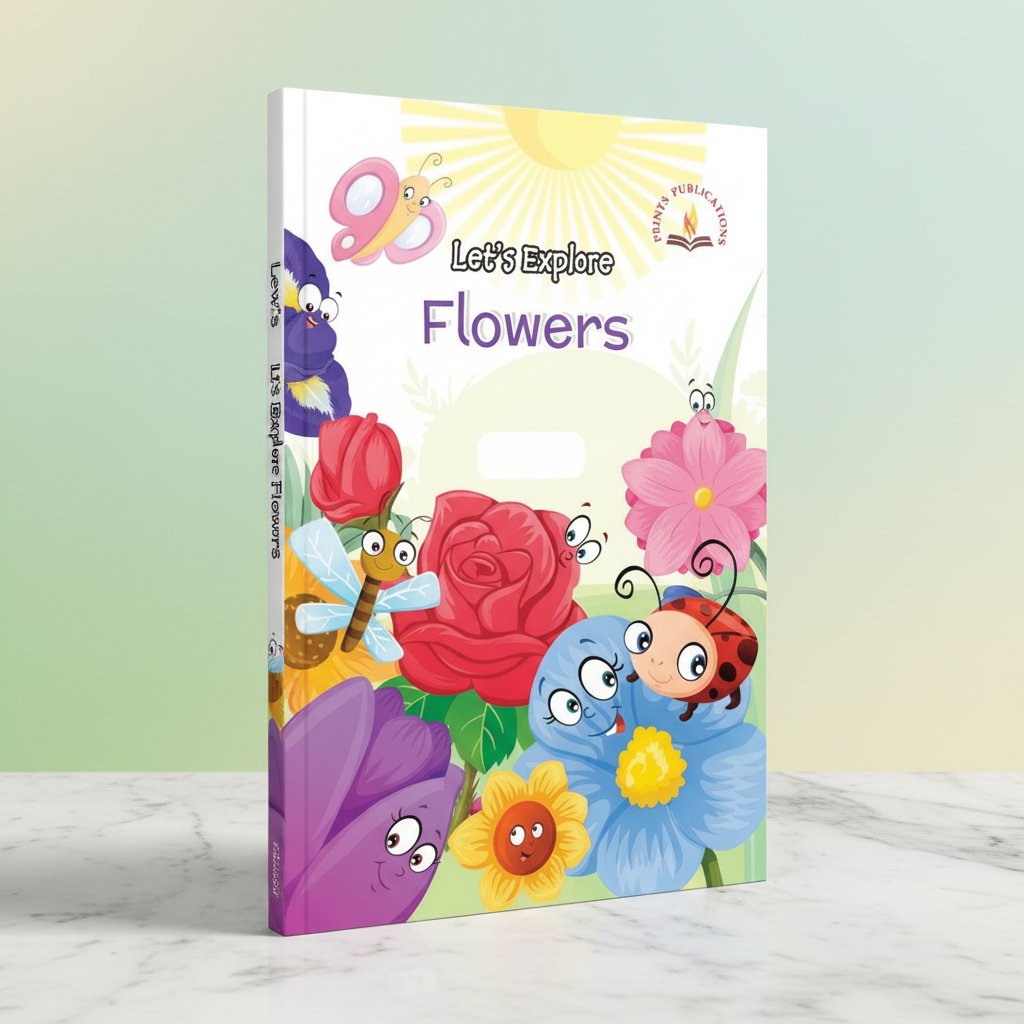 Let's Explore Flowers book by prints publications Prints Publications