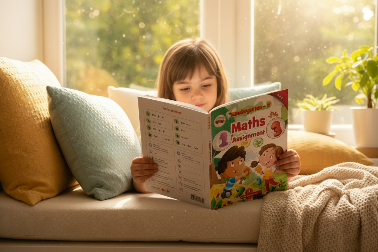 Kindergarten-2: Maths Assignment Prints Publications