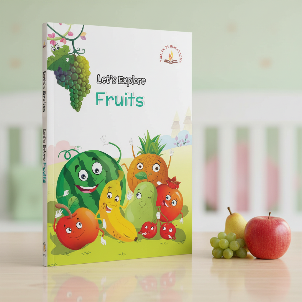 Let's Explore Fruits book by prints publications Prints Publications