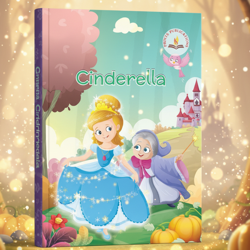 Cinderella: A Magical Tale for Kids Prints Publications